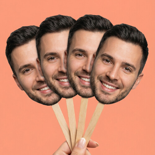 Face on a Stick